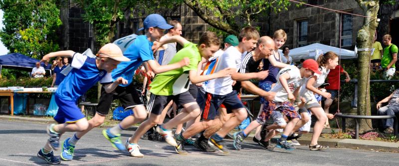 Beim Startschuss zum Orgelmarathon